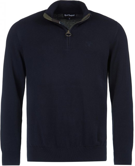 Barbour Cotton Half Zip Knit