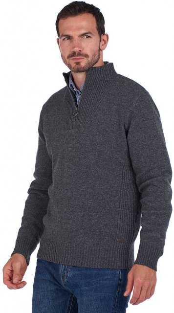 Barbour Nelson Essential Half Zip Jumper