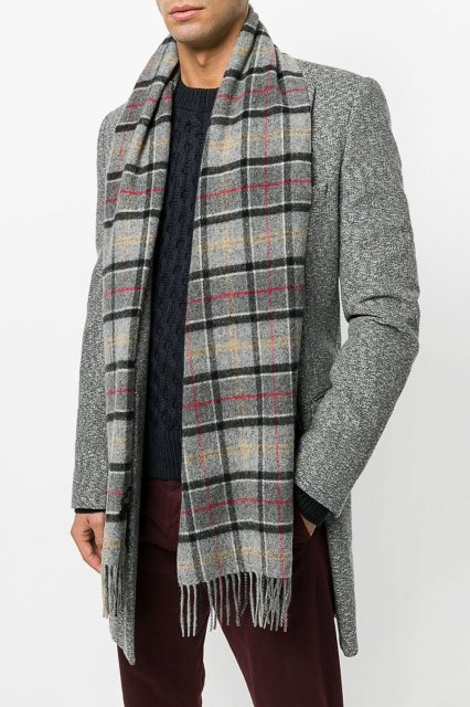 Barbour Tartan Lambswool Scarf