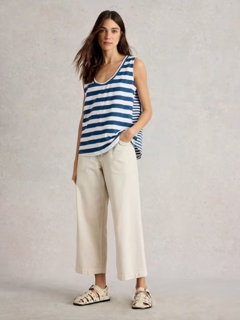 WhiteStuff Ava Stripe Vest