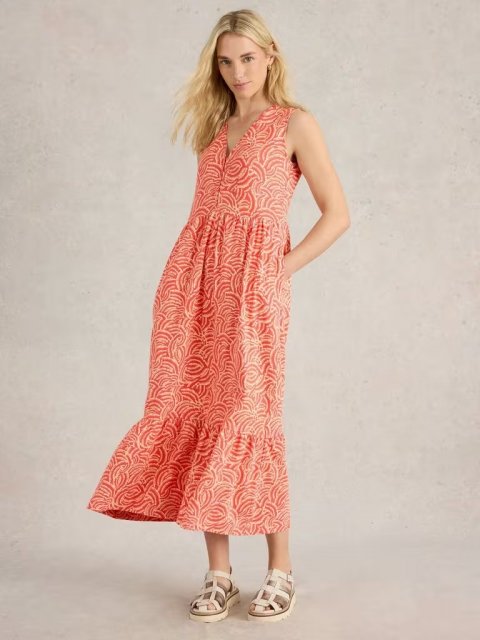 White Stuff Cameron Jersey Maxi Dress