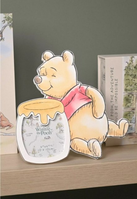 Disney Winnie The Pooh Shaped Photo Frame