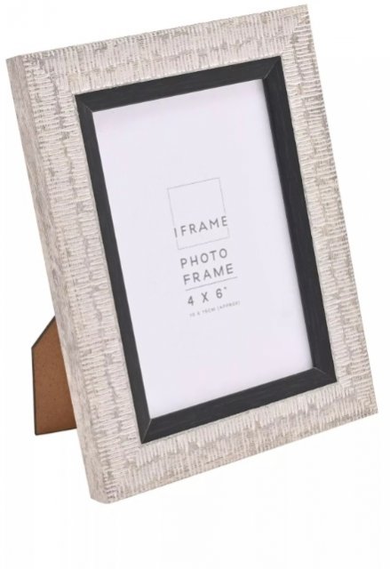 Frame Grey Finish Frame 4"x6"
