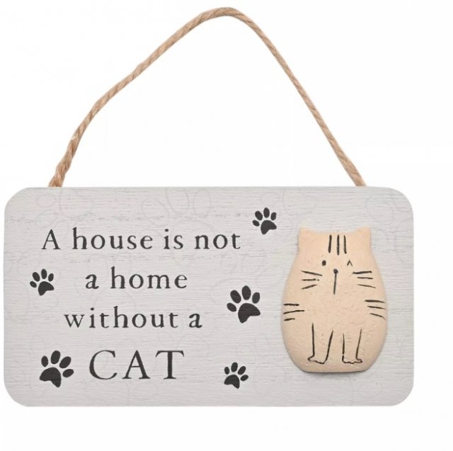 Best of Breed Plaque-A House is Not a Home Without a Cat
