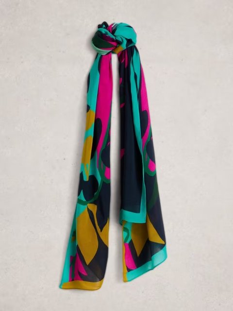 White Stuff Sophie Printed Scarf