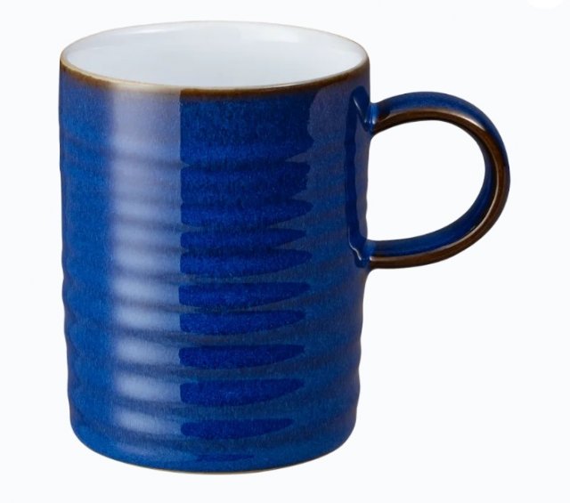 Denby Ridged Mug-Imperial Blue