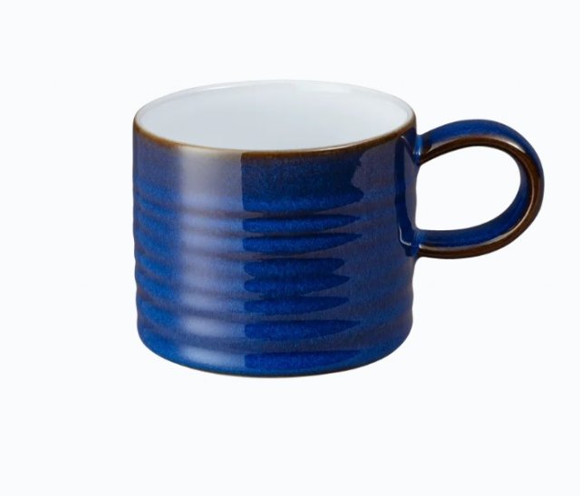 Denby Small Ridged Mug-Imperial Blue