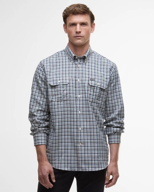Barbour Panwell Thermo Weave Reg Checked Shirt
