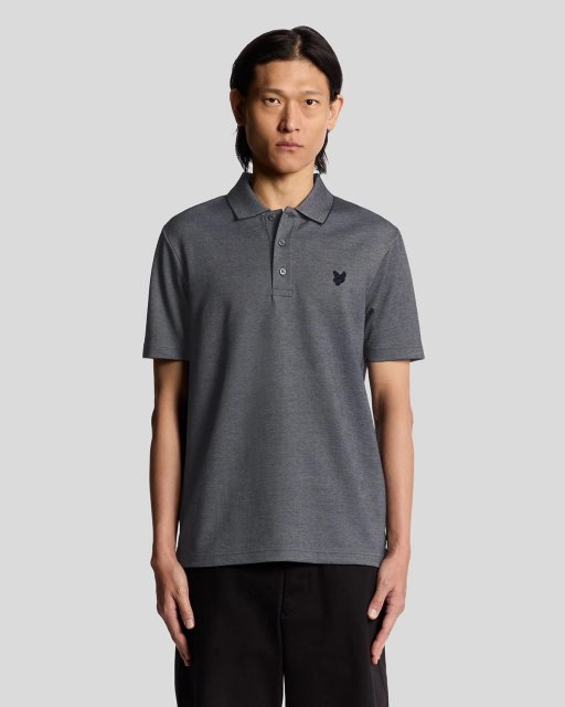 Lyle & Scott Pique Interlock Polo Shirt