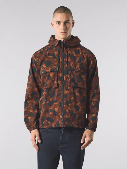 Pretty Green Brindle Hooded Jacket