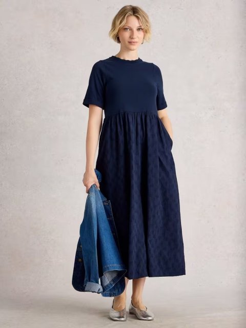 White Stuff Vera Broderie Dress