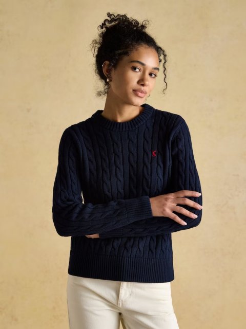 Joules Classic Cable Pullover