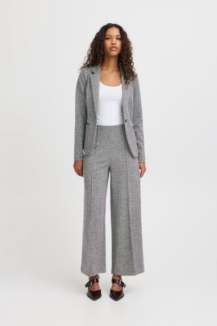 Ichi Kate Jacquard Trousers