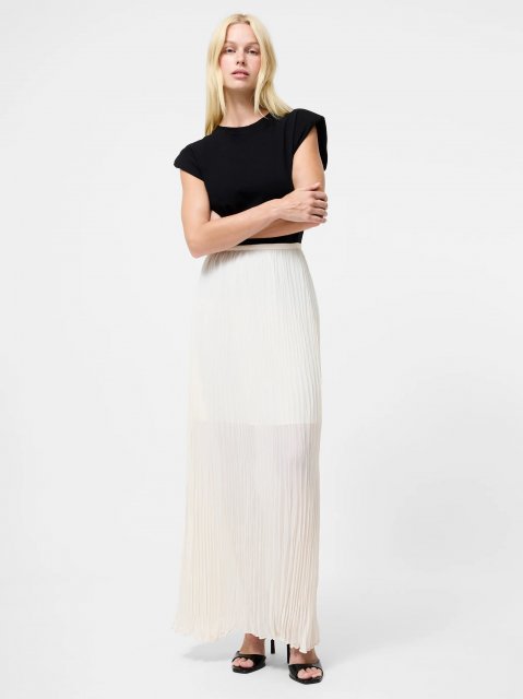 French Connection Saylor Pleated Overlay Skirt