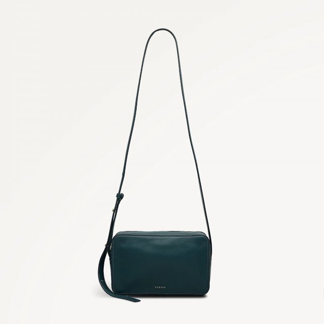 Radley Duchess Close Small Ziptop Crossbody Teal