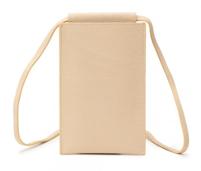 Elie Beaumont-Phone Pouch Soft Stone