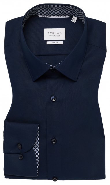 Eterna Contrast Trim Shirt