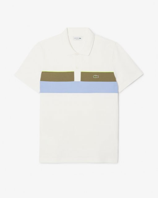 Lacoste Short Sleeved Ribbed Collar Shirt