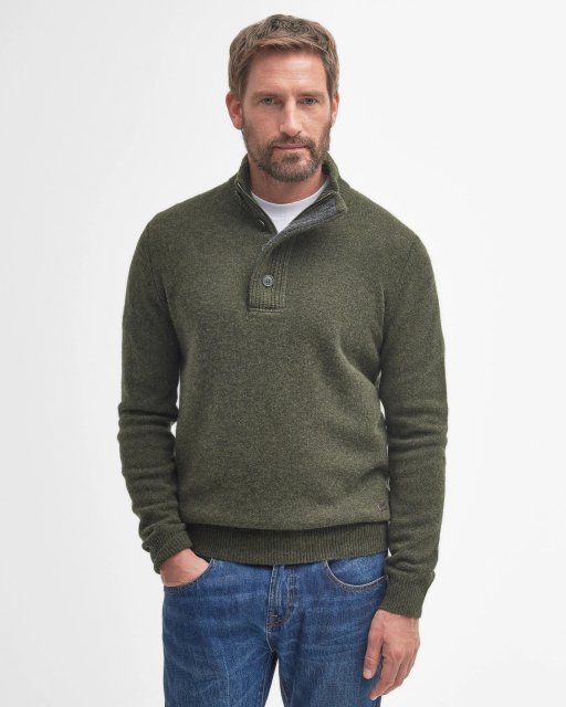 Barbour Essential  Patch Half Zip Pullover