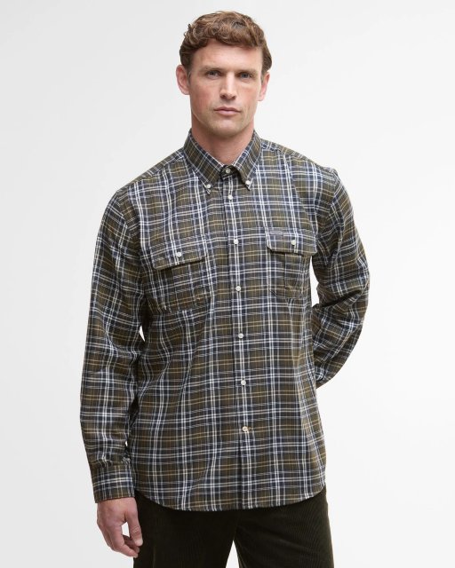 Barbour Saldon Thermo Weave Reg Checked Shirt