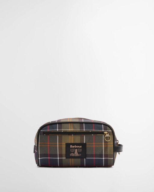 Barbour Tartan Wash Bag Classic/beacon