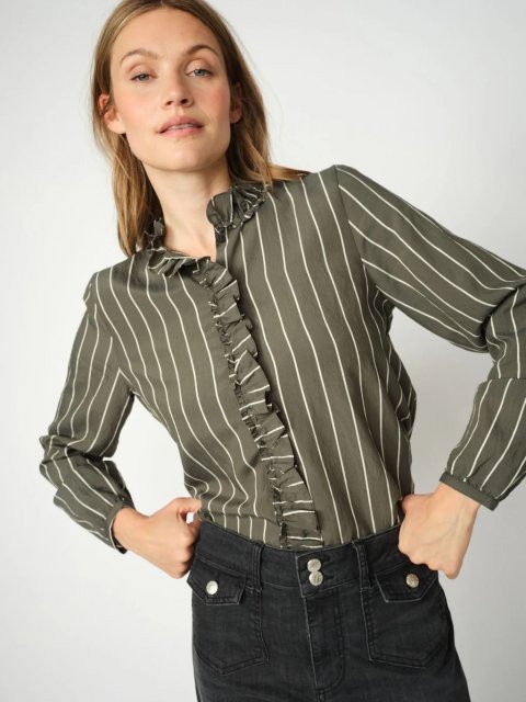 Mos Mosh Billy Stripe Shirt