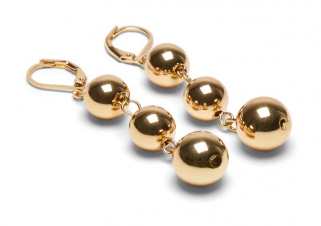 Chalk Blackpool Drop Ball Earring