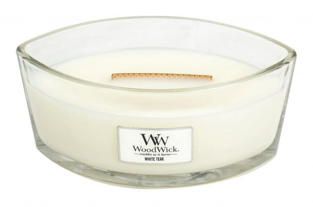 Woodwick White Teak-Ellipse