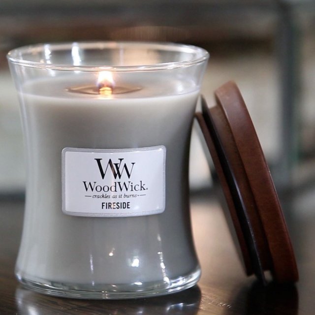 Woodwick Fireside Hourglass-Medium