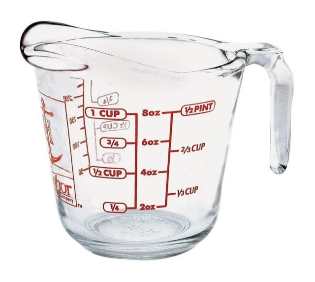 250ml Glass Measuring Cup