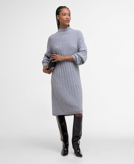 Barbour Sophia Knitted Midi Dress