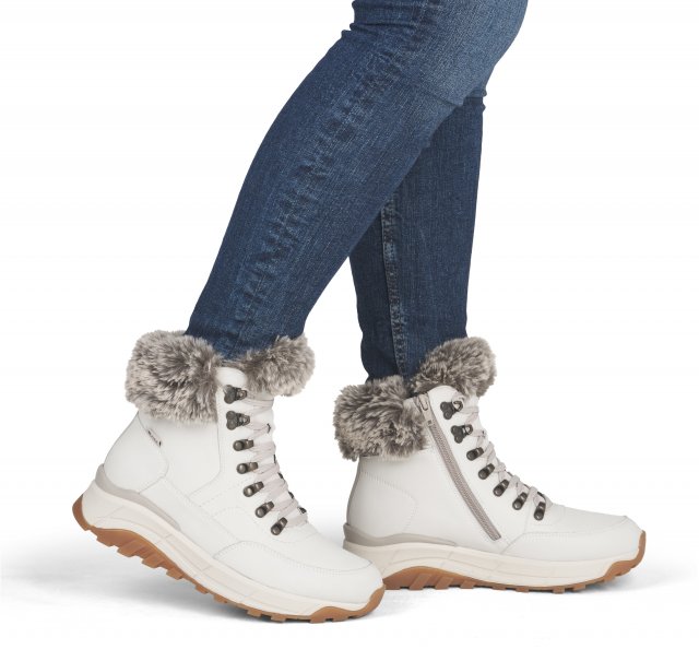 Rieker Fur Lined Hightop Trainers