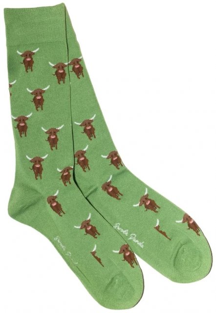 Swole Panda Highland Cow Socks
