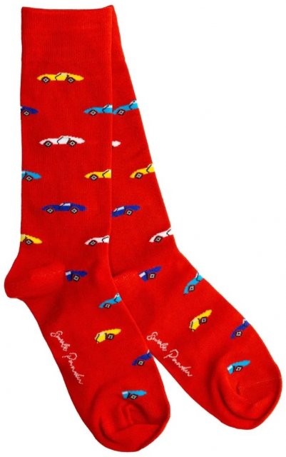 Swole Panda Red Classic Car Socks