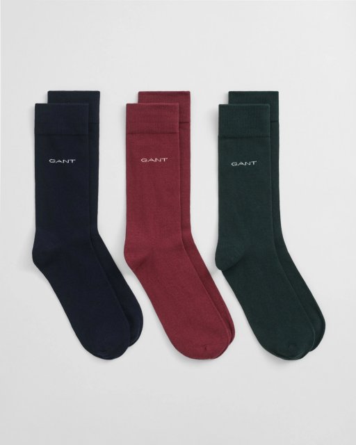 Gant Soft Cotton Socks 3-Pack