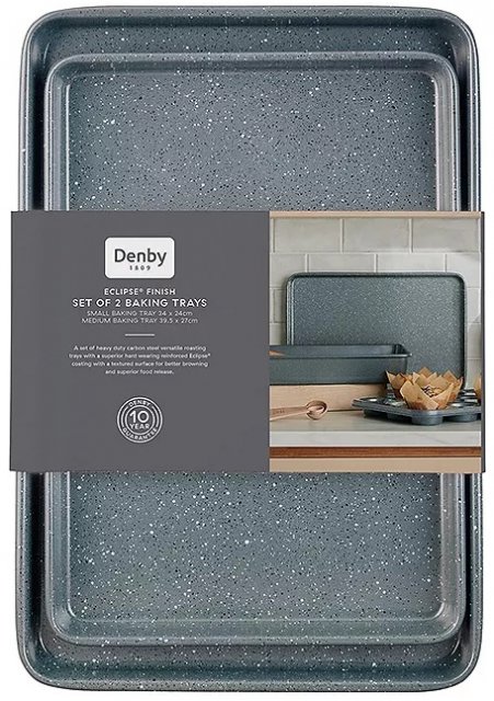 Denby Eclipse Finish Set of 2 Baking Sheet