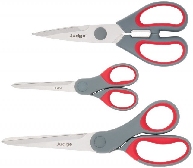 Judge Kitchen Scissors 3 Piece Scissor Set