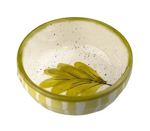 Ceramic Dip Bowl Oak Leaf