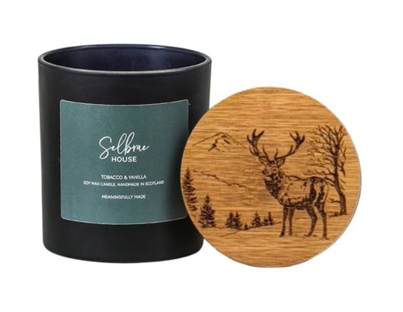 Black Candle-Scenic Stag Tobacco & Vanilla