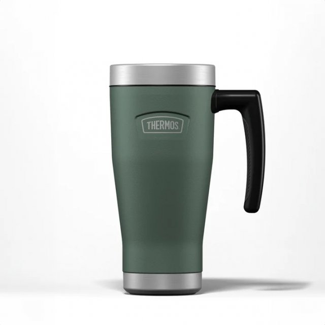 Thermos Icon Series Travel Mug 470ml-Rock Cap Green