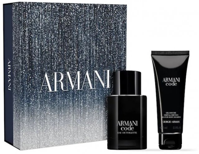 Giorgio Armani Code Mens Edt 50ml + Shower Gel 75ml