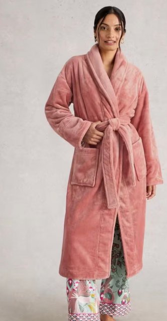 White Stuff Clover Cosy Dressing Gown