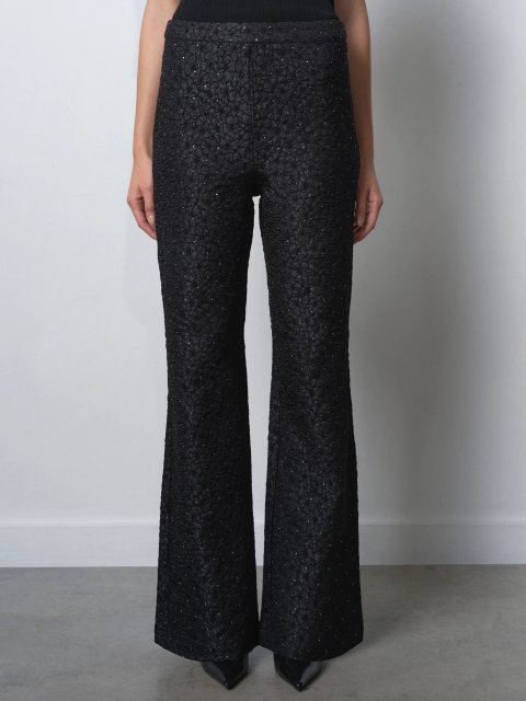 French Connection Yelena Jacquard Flared Trouser