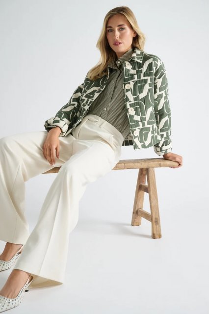 Marie Mero Patterned Jacket