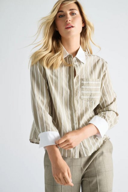 Marie Mero Striped Shirt