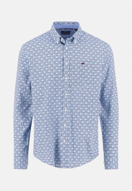 Fynch Hatton Combi Print Shirt