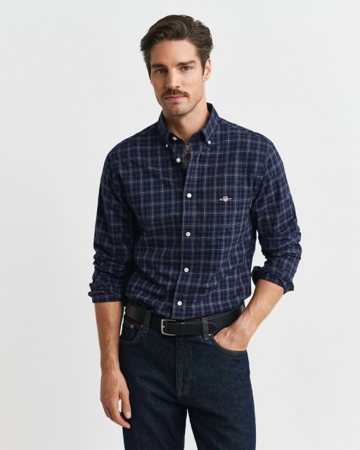 Gant Reg Classic Poplin Check Shirt