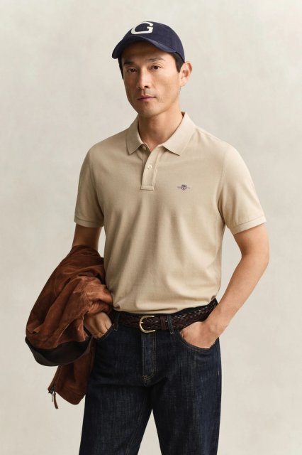 Gant Reg Shield Ss Pique Polo
