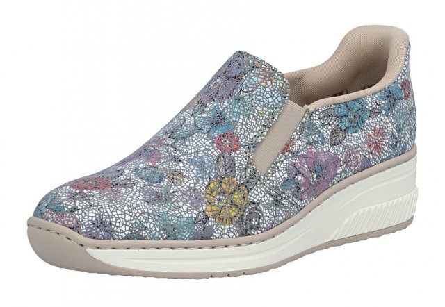 Rieker Floral Casual Slip on