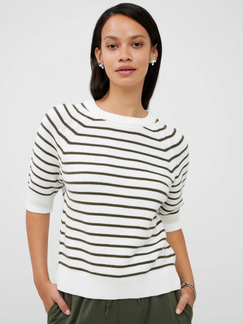 French Connection Lily Mozart Stripe Short Knit